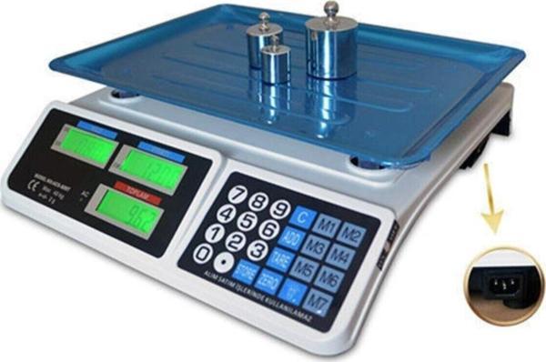 Teknika 2 Gr-40 Kg Dijital Elektronik Şarjlı Terazi Bakal Market Terazisi - Image 1