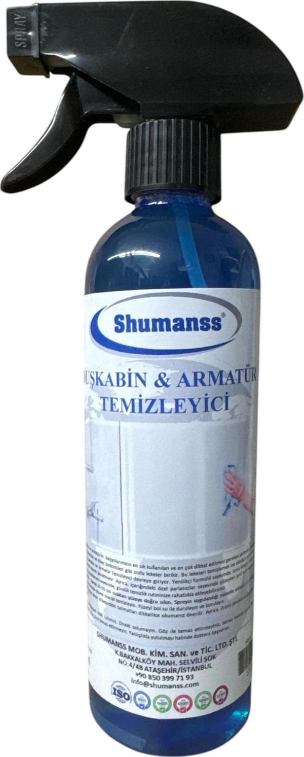 Shumanss Duşakabin ve Armatür Temizleyici 1 Lt - Image 1