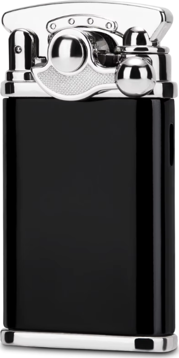 Jobon Tek Torch Pürmüz Siyah Gunmetal Metal Puro Çakmağı - Image 1