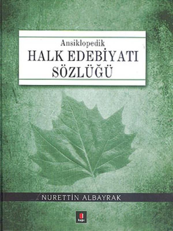 Halk Edebiyatı Sözlüğü - Kapı Yayınları - Image 1