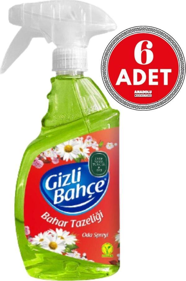 Gunkes Yeni Nesil Oda Spreyi Bahar Tazeliği 500 Ml 6 Adet - Image 1
