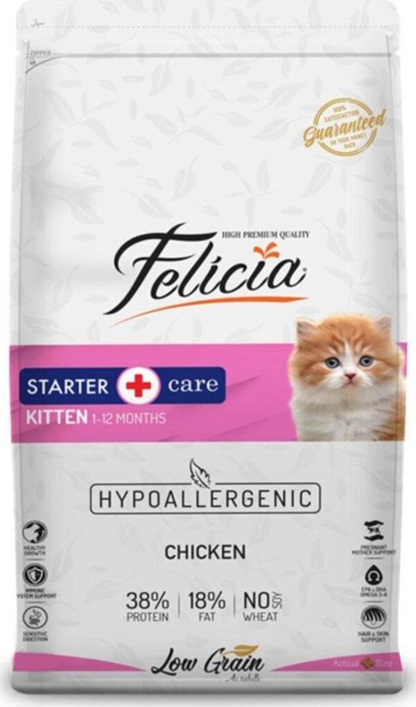 Az Tahıllı Yavru Tavuklu Hypoallergenic Kedi Maması 12 kg - Image 1