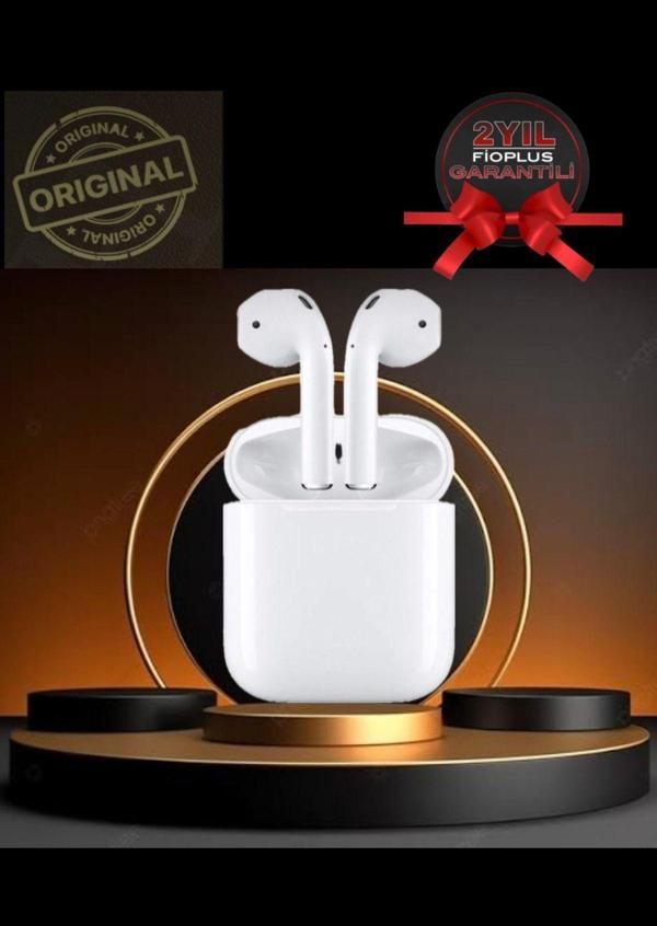 Fioplus Alrpods L12 Beyaz Bluetooth Kulaklık Tüm Telefonlar İle Uyumlu L12 - Image 1