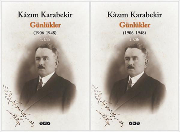 Günlükler-2 Cilt  (1906-1948) - Kazım Karabekir - Yapı Kredi Yayınları - Image 1