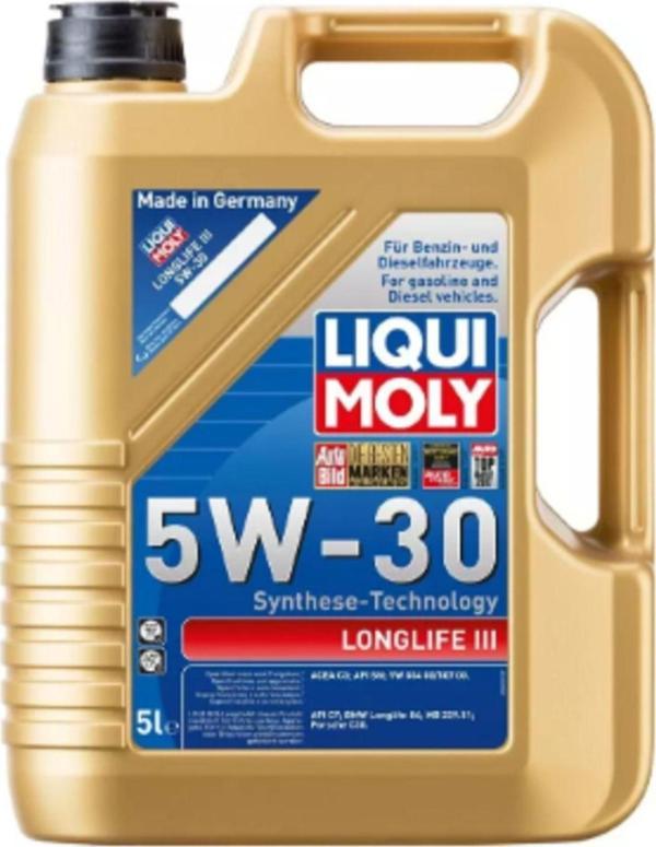 Liqui Moly Longlife Iıı 5W-30 Volkswagen Motor Yağı (5 Litre) - Image 1