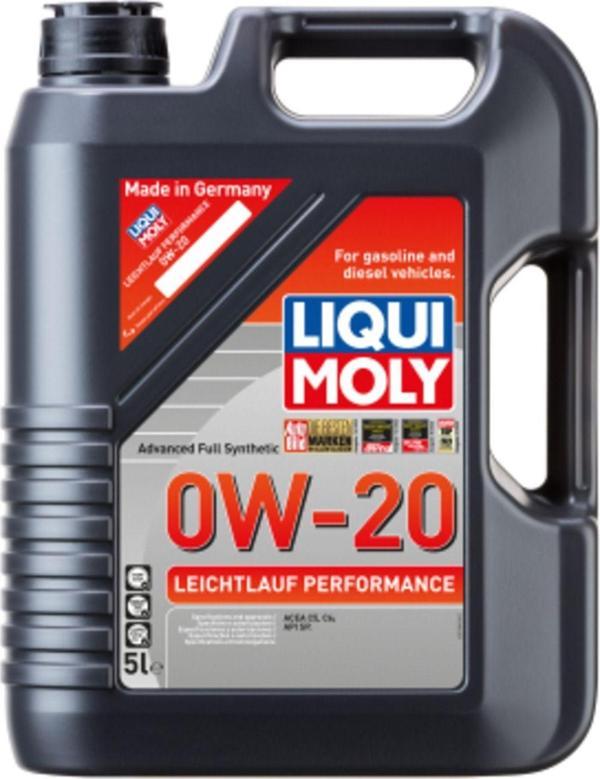 Liqui Moly Leicht­Lauf Perform­Ance 0W-20 (5 Litre) - Image 1