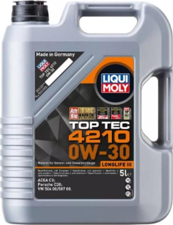 Liqui Moly Top Tec 4210 0W-30 (5 Litre) - Image 1