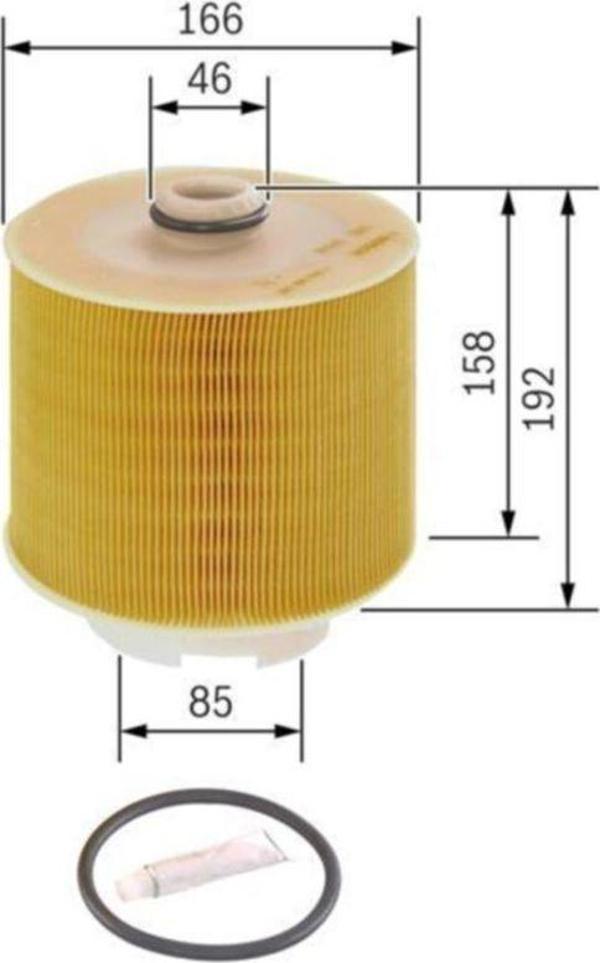 Bos-f026400198 Hava Filtresi A6 2004 - 20112.4 V6 2.8 F... - Image 1