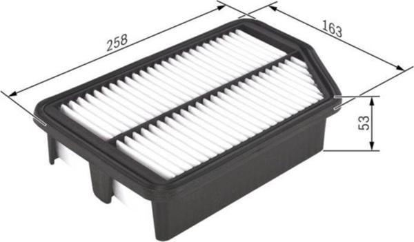 281133x000-281133z100-281132s000- F026400228- Hava Filtresi Elantra 1.8-i30 1.4-1.6-ix35 1.6-2 - Image 1