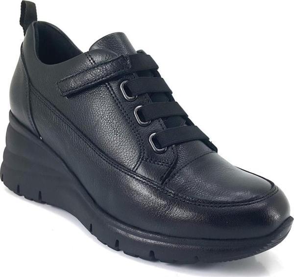 VENÜS 2252505K DOLGU TOPUK CIRTLI DERİ GÜNLÜK KADIN AYAKKABI - Image 1