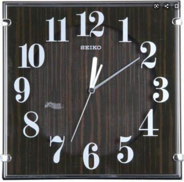 Seiko Qxa464br 29x29cm Duvar Saati - Image 1