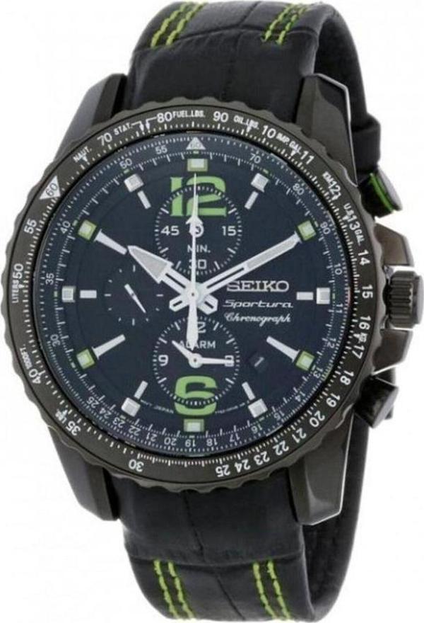 Seiko Snae97p1 Deri Kordonlu Erkek Kol Saati - Image 1