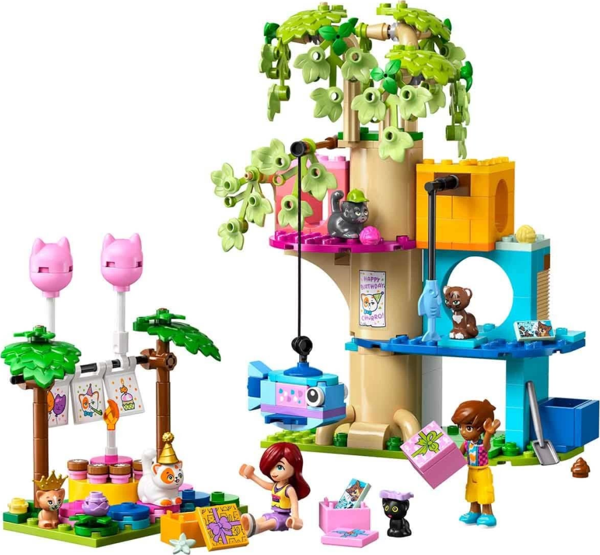 LEGO Friends Kedi Doğum Günü Partisi ve Ağaç Ev 42666 - Image 1