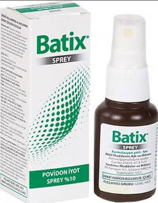 BATİX ANTİSEPTİK ÇÖZELTİ SPREY 100 ML - Image 1