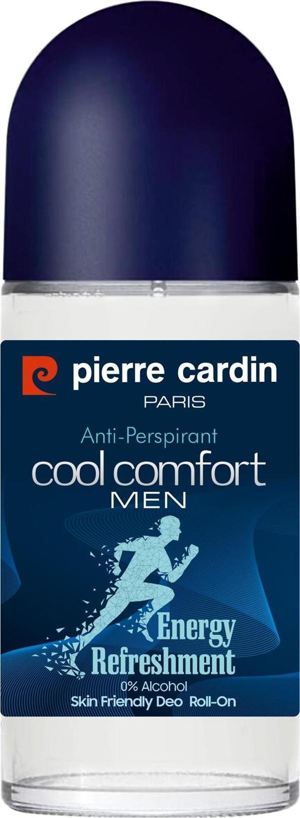 Pierre Cardin Roll-on Erkek Deodorant Ter Kokusu Önleyici Leke Bırakmayan 48 Saat Anti-perspirant Koruma – Cool Comfort - Image 1