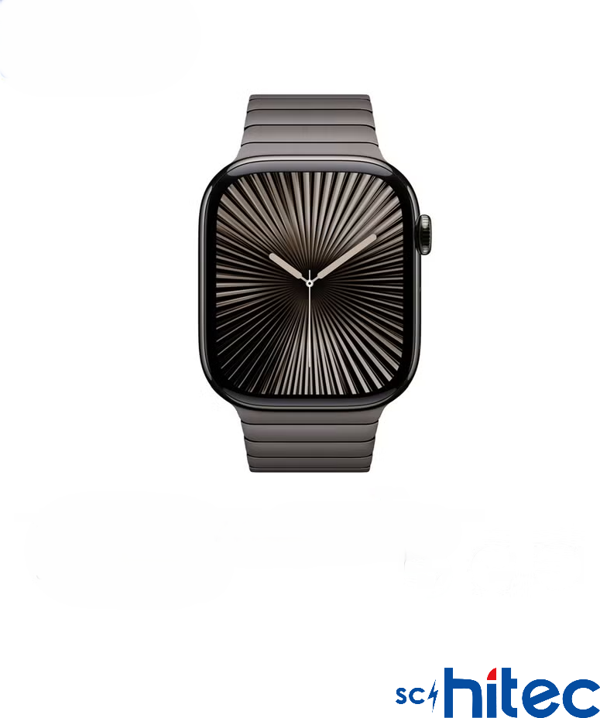 ScHitec Watch Ultra 10 Amoled Ekran WaterProof 3 Kordonlu Akıllı Saat Siyah - Image 1