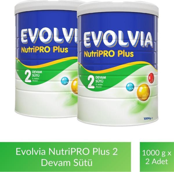 Evolvia NutriPRO Plus 2 Devam Sütü 1000 gr x 2 Adet - Image 1