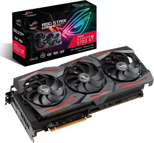 Asus ROG-STRIX-RX5700XT-O8G-GAMING 256 Bit GDDR6 8 GB Ekran Kartı - Image 1