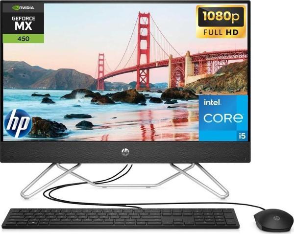 24 Aıo Intel Core I5-1235U 32GB Ram 1tb SSD Geforce MX450/2GB 23.8" Fhd WIN11 Pro All In One Bilgisayar 79N36EA P5 - Image 1
