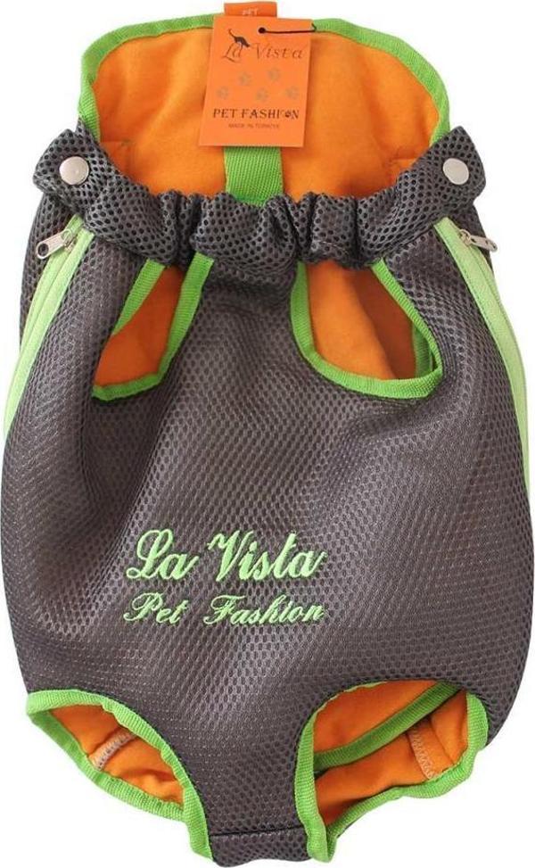 La Vista Kedi Köpek Ana Kucağı Small 4-6 Kg Kadar Uygun Füme - Image 1