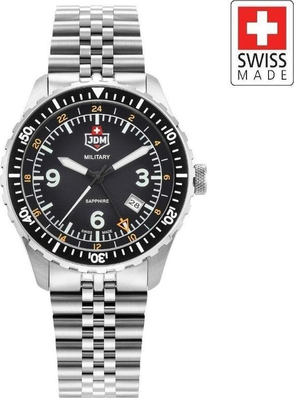 JDM MILITARY SAPPHIRE JDM-WG028-03 Erkek Kol Saati - Image 1
