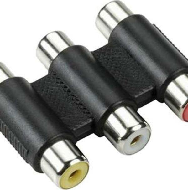 Vcom Ca543 3Rca Dişi To 3Rca Dişi Çevirici yeşil - Image 1