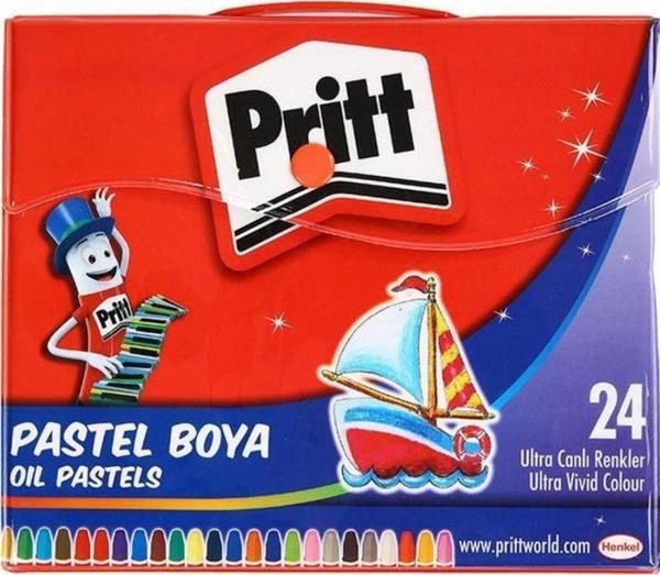 Pritt Pastel Boya Çantalı 24 Renk 1048064 / 418 - Image 1