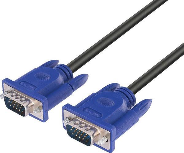 Hytech Ht-Vga20 Vga M/M 20 Metre Görüntü Aktarma Siyah - Image 1