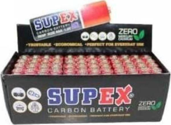 Supex R03 Çinko 60Lı Ince Kalem Pil  - Image 1