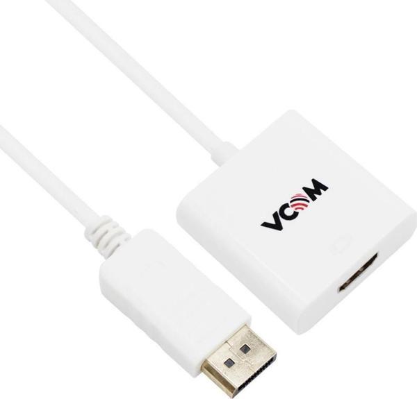Vcom Cg601-0.15 Beyaz Display Port Erkek To Hdmi Dişi Dönüştürücü siyah - Image 1