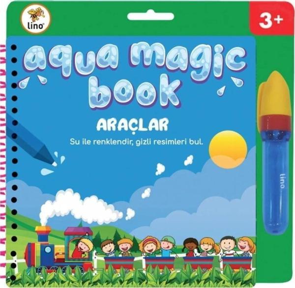 Baby Carioca Kırtasiye Ve Oyuncak Dünyası Lino Aqua Magic Book Araçlar (Sihirli Boyama Kitabı)  - Image 1