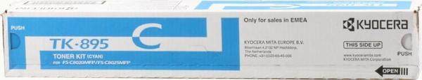Kyocera Fs-C8020/8025 Mavi Toner (Tk-895C) Mavi - Image 1