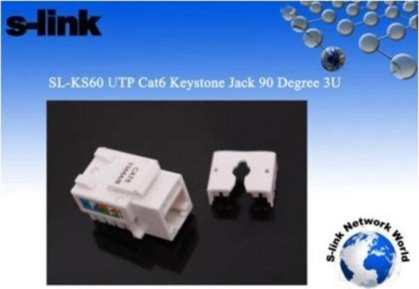 Universal Sl-Ks60 Utp Cat6 Kestone Jack3U 90 Der  - Image 1