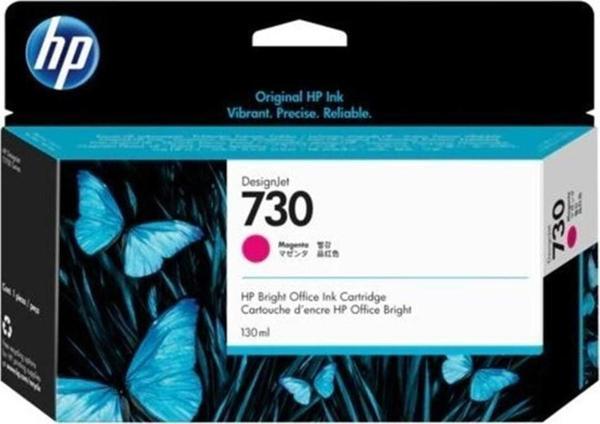 Hp 730 Magenta Kırmızı 130 Ml Plotter Kartuşu P2V63A Kırmızı - Image 1