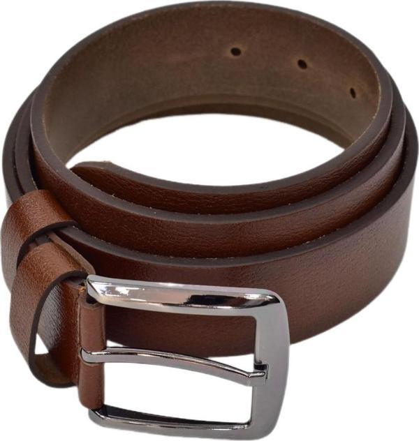 Erkek Kahverengi Hakiki Deri Kemer Jeans İçin DYN12530-2 - Image 1