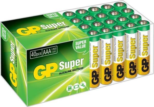 Gp Süper Alkalin Lr03 Aaa Boy İnce Kalem 40Lı Pk  - Image 1