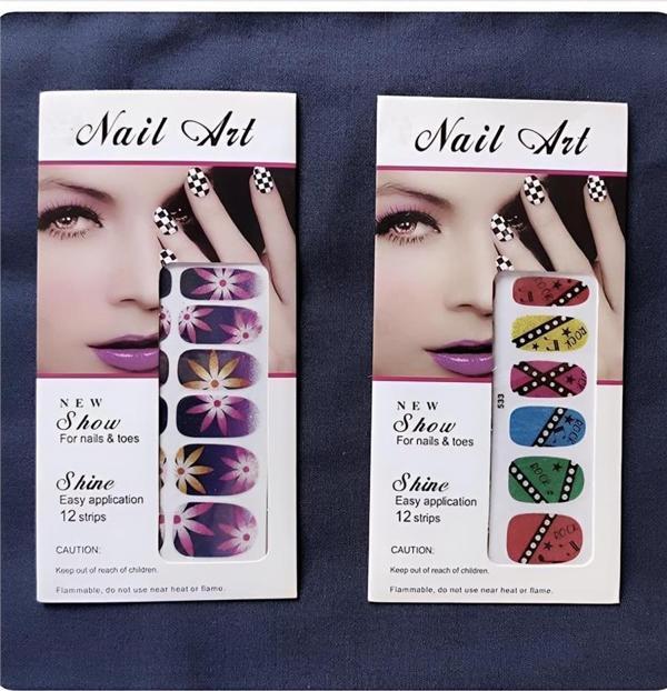 Alsepeteavm Nail Art Tırnak Süsleme Yıldız dövmesi  - Image 1