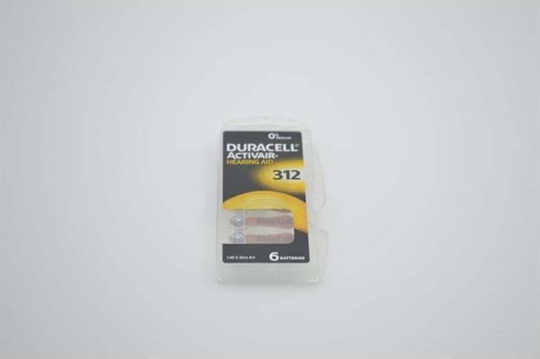 Wilkinson İşitme Cihaz Pili 312 1,45 V 6 Adet  - Image 1