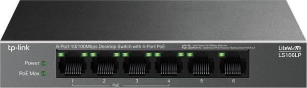 Inca Ls109P 9 Port 10/100 Mbps 8 Port Poe+ 10/1  - Image 1