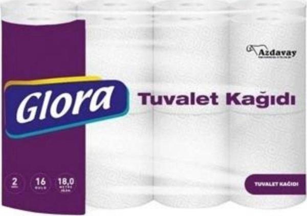 Glora Tuvalet Kağıdı 2 Katlı 48 Adet  - Image 1