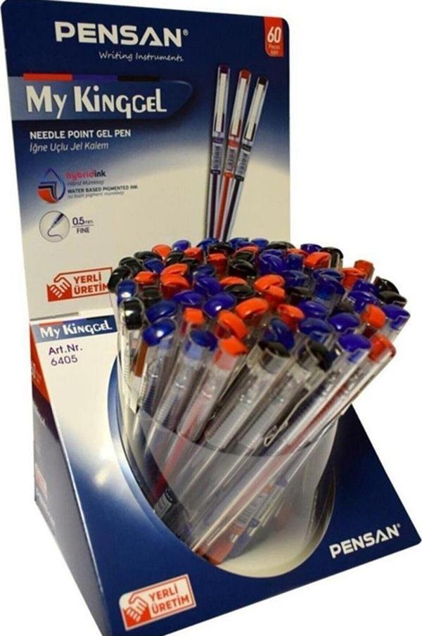 Pensan My-Kıng Jel Metal Klipsli Msk 60 Lı Std 6405 Çok Renkli - Image 1