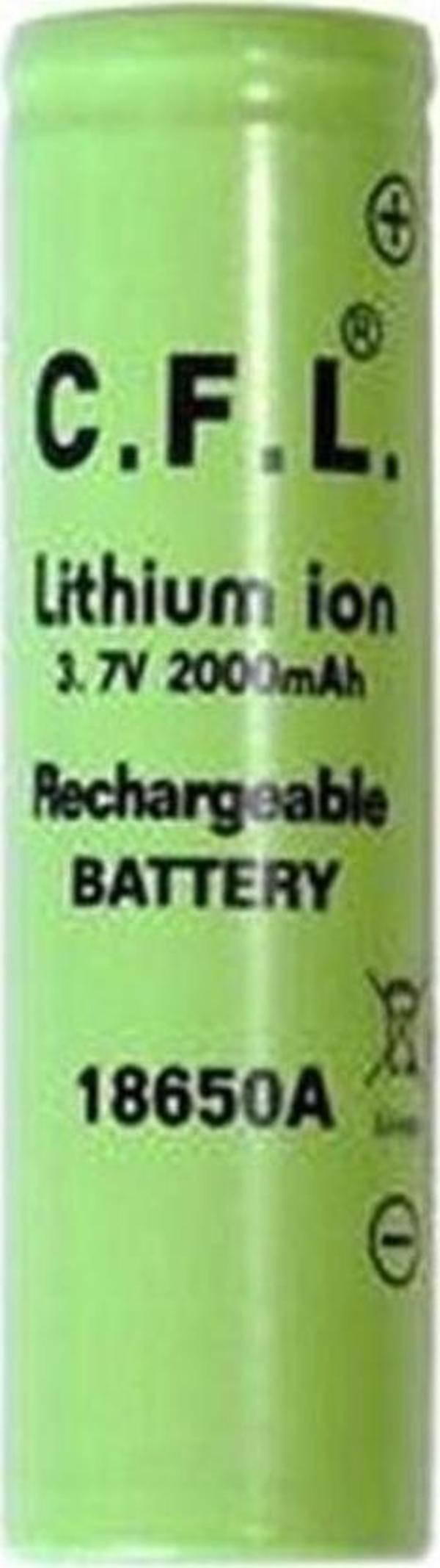 Supex 18650-2500S 3.7V 2500Mah Li-On Pil Tırnaklı  - Image 1