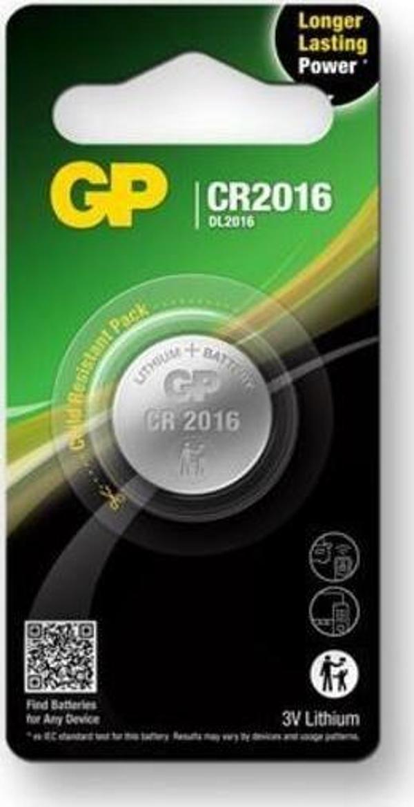 Gp Cr2016 3V Lityum Tekli Kart  - Image 1