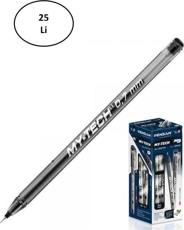 Pensan My Tech Tükenmez Kalem 0.7 Mm Siyah 25'Li MAVİ - Image 1