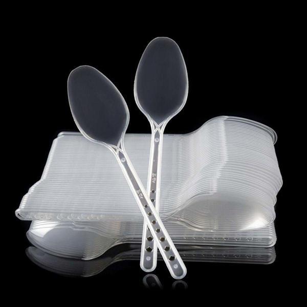 Chs Plastik Kaşık Lüx 100'Lü  - Image 1