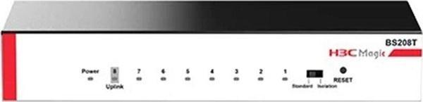 H3C Magic Bs208T 8 Port 10-100-1000 Mbps Metal Kasa Swich  - Image 1