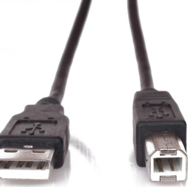 Vcom Cu201-B-5.0 5Mt Siyah 2.0V Usb 2.0 Yazıcı Kablosu  - Image 1