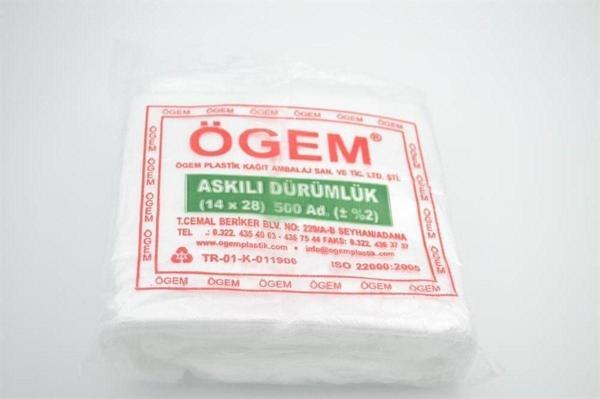 Ögem Plastik Dürüm Poşeti 14X28 500 Adet  - Image 1