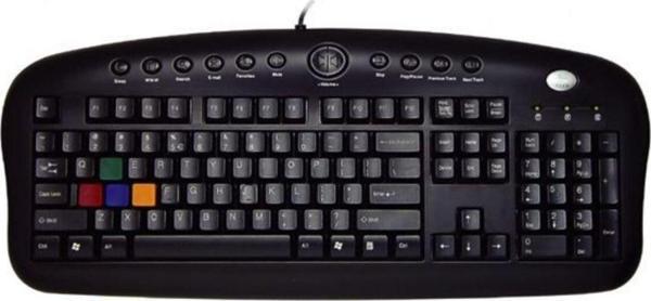 A4 Tech Kb-28G Gamer Mm Usb Kablolu Klavye Karışık, Çok Renkli - Image 1