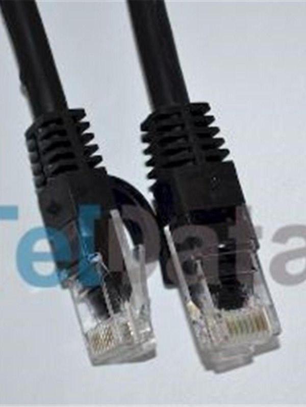Teldata Tld-200S Cat6 2Mt Siyah Utp Patch Kablo  - Image 1